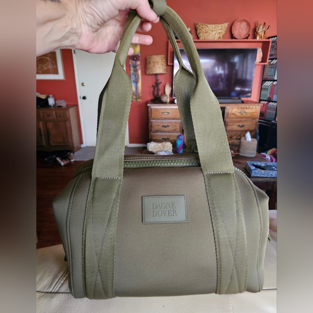 NEW Dagne Dover Landon Travel Bag in Olive